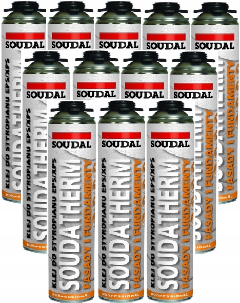 SOUDAL SOUDATHERM do polystyrénu 750 ml KARTÓN 12 ks
