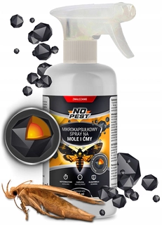 Repelent proti hmyzu - Rozprašovač, aerosól proti moliam No-Pest 500 ml