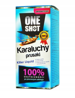 Repelent proti hmyzu - Tekutý prípravok proti švábom, kliešťom, komárom, mravcom, muchám, osám, pavúkom, blchám, plošticám, strieborným rybkám One Shot 0,25 kg 250 ml