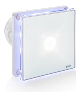Ventilátor - STERR LED kúpeľňový ventilátor a časovač BFS125LT