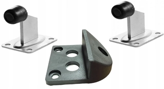Garážová brána - ODOLNÉ STOPKY NÁRAZNÍK LIMIT GUMOVÉ BRÁNY 6,5 cm SET