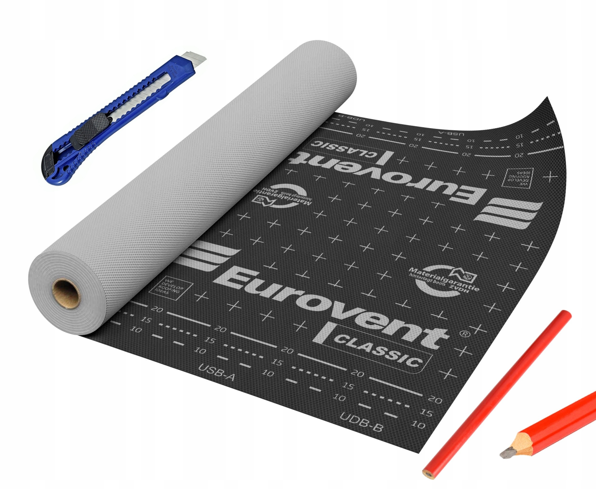 Strešná membrána Eurovent 50 x 1,5 x 0 mm 120 g/m²