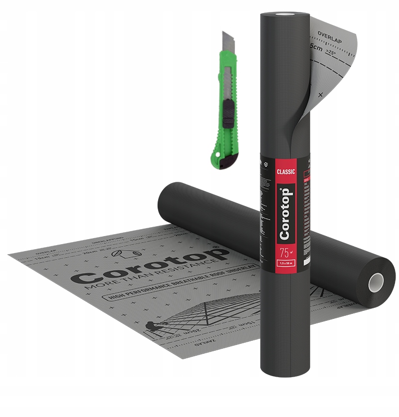 Strešná membrána Corotop 20 x 1,5 x 1 mm 130 g/m²