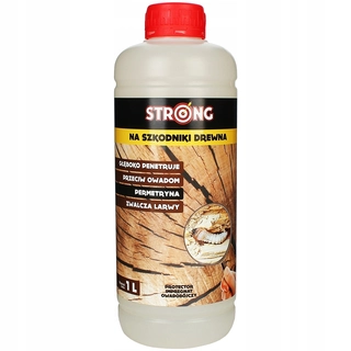 Repelent proti hmyzu - Kvapalina proti švábom, mravcom, osám, pavúkom, blchám, plošticiam, strieborným rybkám Strong 1,1 kg
