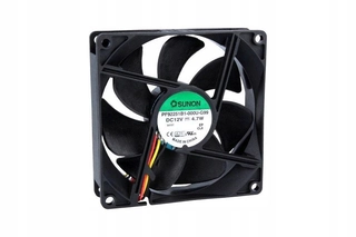 Ventilátor - Sunon Axial DC ventilátor 12V 92x92x25mm 47dB