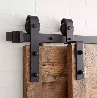Kovania na posuvné dvere - Barn Door Loft Boho retro Systém posuvných dverí