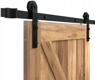 Kovania na posuvné dvere - Barn Door System Systémový systém 2M set 2m