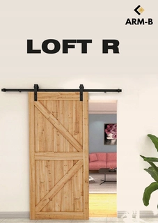 Kovania na posuvné dvere - Posuvné systémy prechodu dverí Loft R Barn