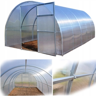 Skleník - ZÁHRADA ZÁHRADNÝ POLYKARBONÁT 2,5m x 4m GALVANIZOVANÝ