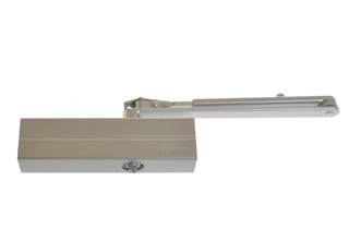 Zatvárač dverí - Dverový zatvárač Assa-Abloy DC140 so strieborným ramienkom