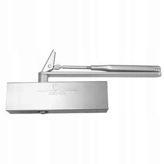 Zatvárač dverí - Self -Clipper Dormal Groom 200 Striebro + súprava ramien