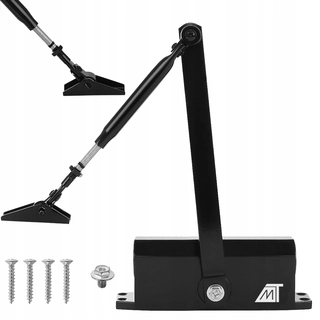 Zatvárač dverí - Sluhovač dverí 40-60 kg s rukou dverí