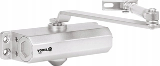 Zatvárač dverí - Dvere bližšie k dverám 40-65 kg. Silver Vorel 78464