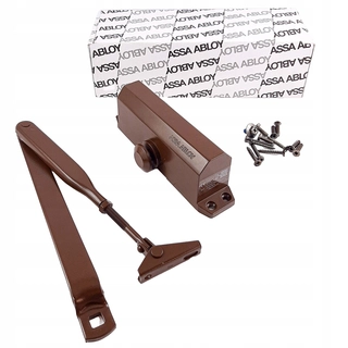 Zatvárač dverí - Dvere bližšie 80 kg Brown Assa Abloy DC110
