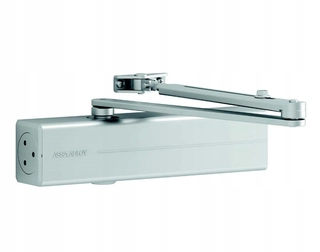Zatvárač dverí - Assa Abloy DC300 Strieborné dvere