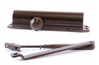 Zatvárač dverí - Samonosár bližší zatváranie DC120 Brown