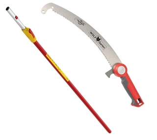 Záhradná píla - Píla s teleskopickou násadou Wolf Garten 37 cm