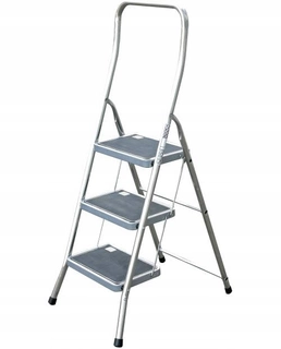 Rebrík -  Schody hliníkový rebrík Krause Toppy XL 3 Stop