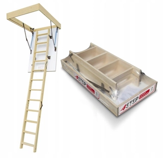 Podkrovné schody - Strychowe schody 4Step Greenline 120x70 32 mm