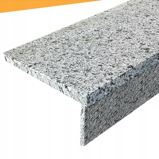 E1 Plamene Granite Schody - poľský 150x34x3 - 1 m