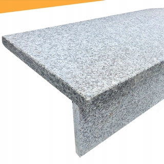 E4 Žulové schody leštené 150x34x3 - 1 m