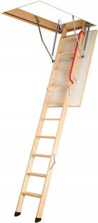 Podkrovné schody - Fakro LWK plus 60x120 cm / 280 cm Strich schody