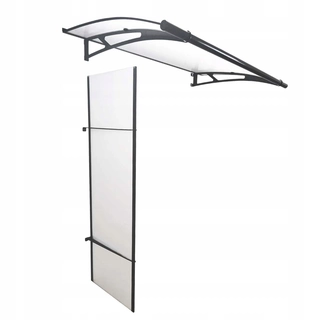 Strieška nad dvere - Lightline Pro - 163 cm bočná stena pre Roy