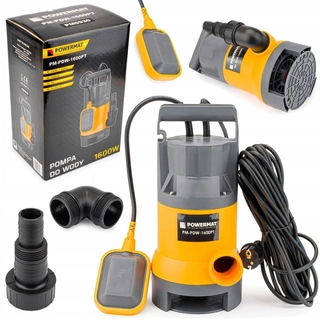 Čerpadlo,  hydrofór - Powermat 1600 W ponorné čerpadlo 9500 l/h