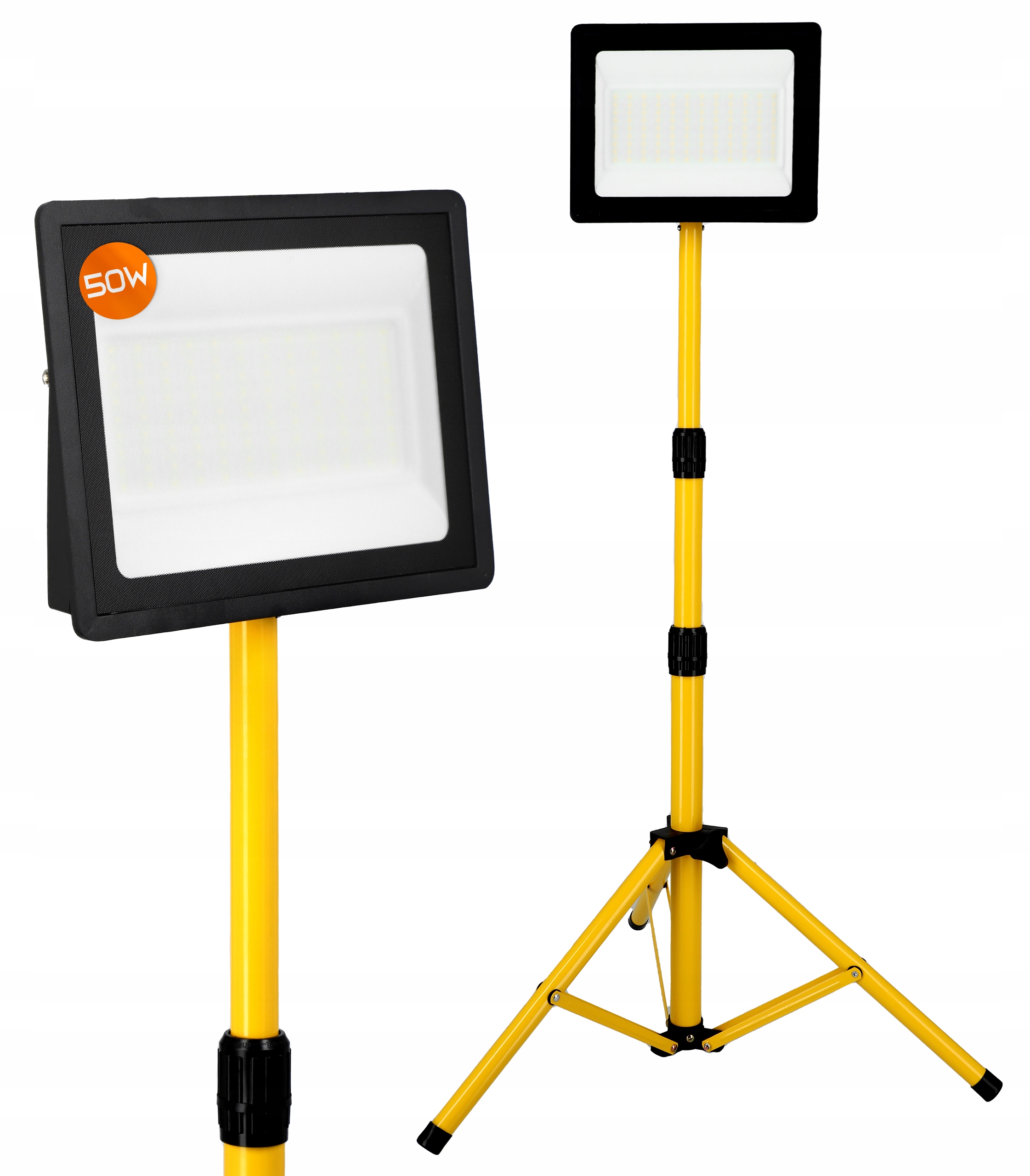 SmartLED Slim reflektor, neutrálna biela, 4500 lm, 50 W, 175 x 130 mm