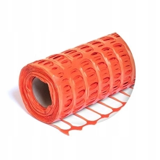 Ochranná sieť z PVC oranžová 1,2x50m