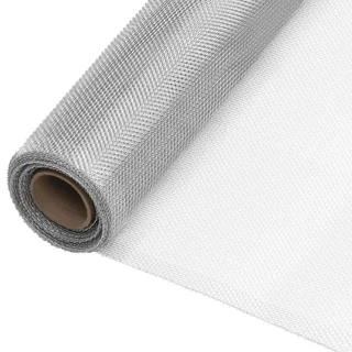 Pletivo, oplotenie - Hliníková sieť 112x2000 cm striebro