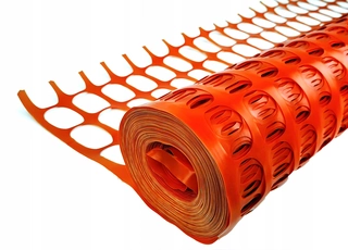Pletivo, oplotenie - Stavebné cestné pletivo 1,2m x 50m oranžové