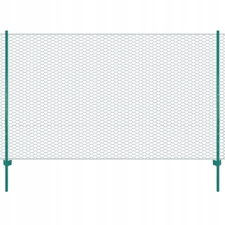 Pletivo, oplotenie - Plot s stĺpikmi, oceľ, 25 x 1,5 m,