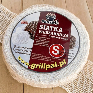 Záhradná udiareň - Biela sieťka na mäso 50 m, veľkosť S 100/36