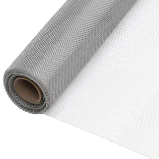 Pletivo, oplotenie - Nerezové pletivo 80x500 cm strieborné