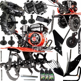 Silný bager Dzik 7HP 120cm GIANT SET!
