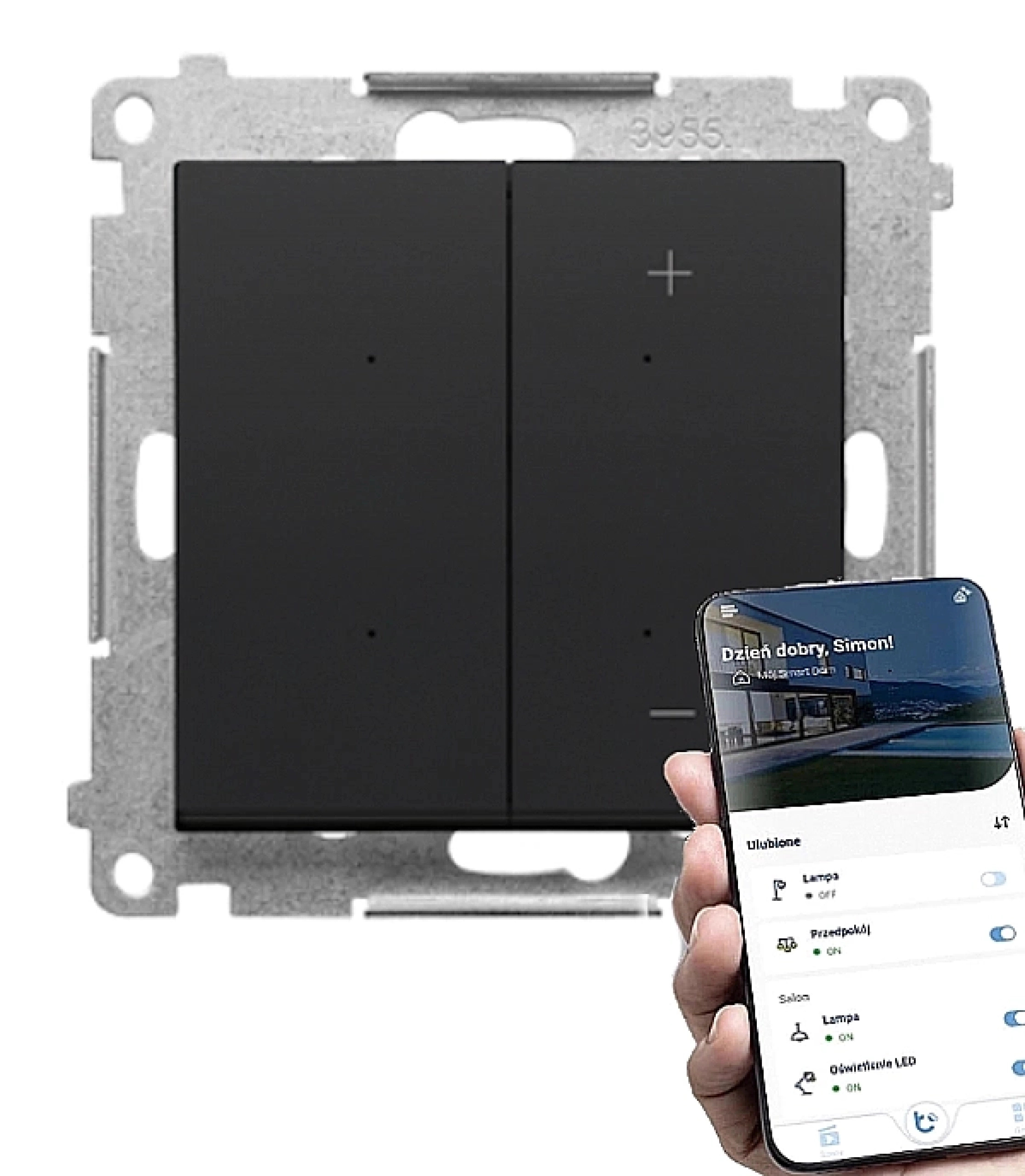 Simon 55 Stmievač LED pásik STMÍVAČ W 12-24V WIFI