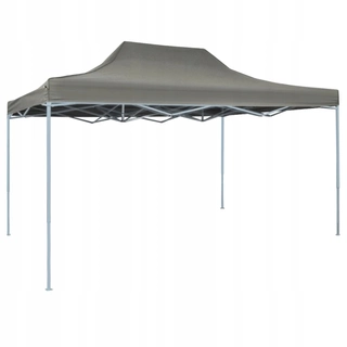 Predajný stan, altánok - Skladací párty stan, antracit, 3x4x3,15 m