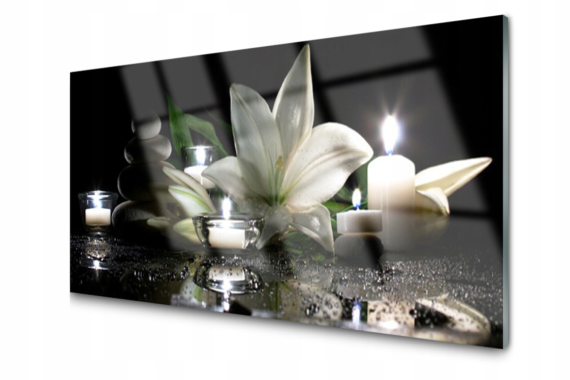 Sklenený panel 50 x 100 x 4 mm, tvrdené leštené viacfarebné sklo