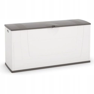 Záhradny box - Balkón Box KIS 200L čierna a sivá