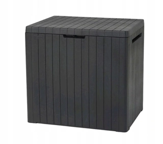 Záhradny box - Záhradná truhla Balkón City Storage Grafit