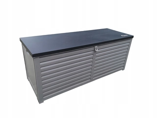 Záhradny box - Záhradný terasový box - sivý Larus 390L