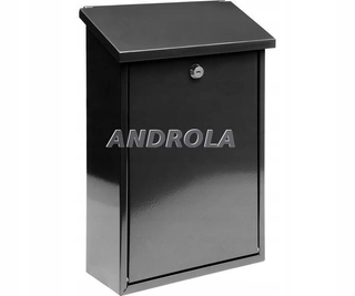 Poštová schránka - Zoznam políčka 400x250x100 mm Black Vorel 78570