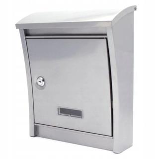 Poštová schránka - Zoznam Silver Silmatia List Box 25x32x8-12cm