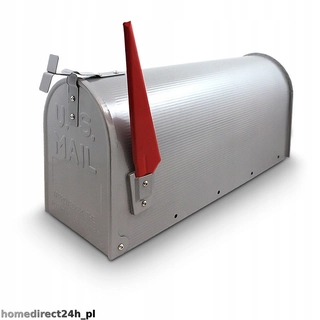 Poštová schránka - American Mailbox US Mail Mail (Silver)