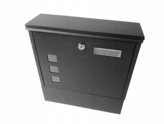 Poštová schránka - Black Black List Box