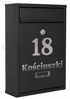Poštová schránka - Poštová schránka pre Gustav Black + Zoznamy nápisov