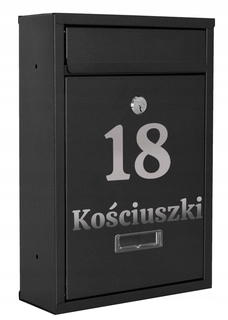 Poštová schránka - Poštová schránka na zoznamoch Gustav Black s Write