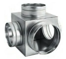 Potrubie, rozvody ku krbu - Distribučná škatuľka 150 / 4x125mm DGP Splitter
