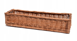 Balkónový kvetináč - Prútený krycí kryt pre kvety 60